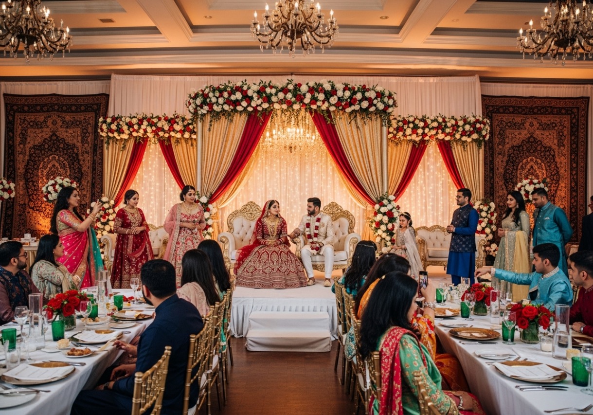 Groom and family before the nikah - Asim Studio, Toba Tek Singh